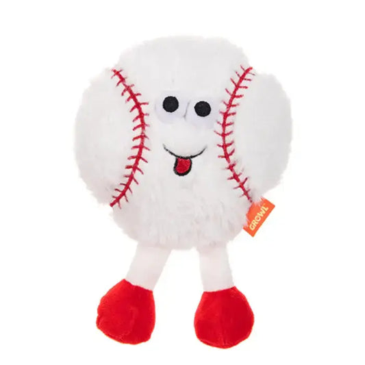 FouFou Brands - Jouet Barry la balle de Baseball pour chiens Growl