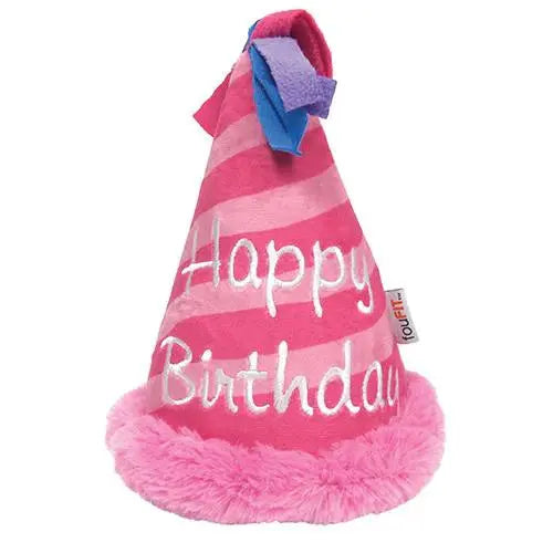 Foufou Brands - Jouet Chapeau d'anniversaire pour chiens Foufou Brands