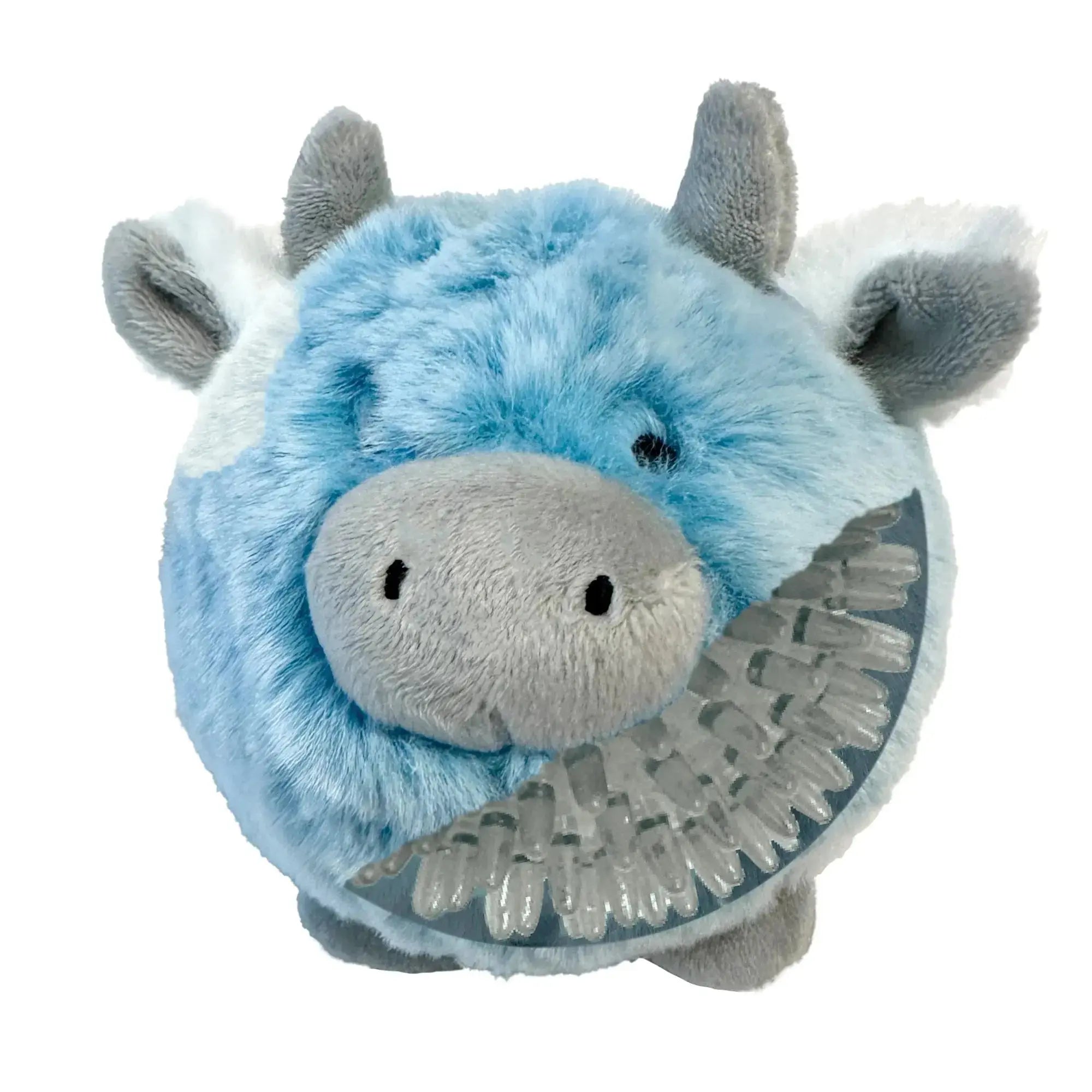 Foufou Brands - Jouet Fuzzy Wuzzy MooMoo pour chiens Foufou Brands