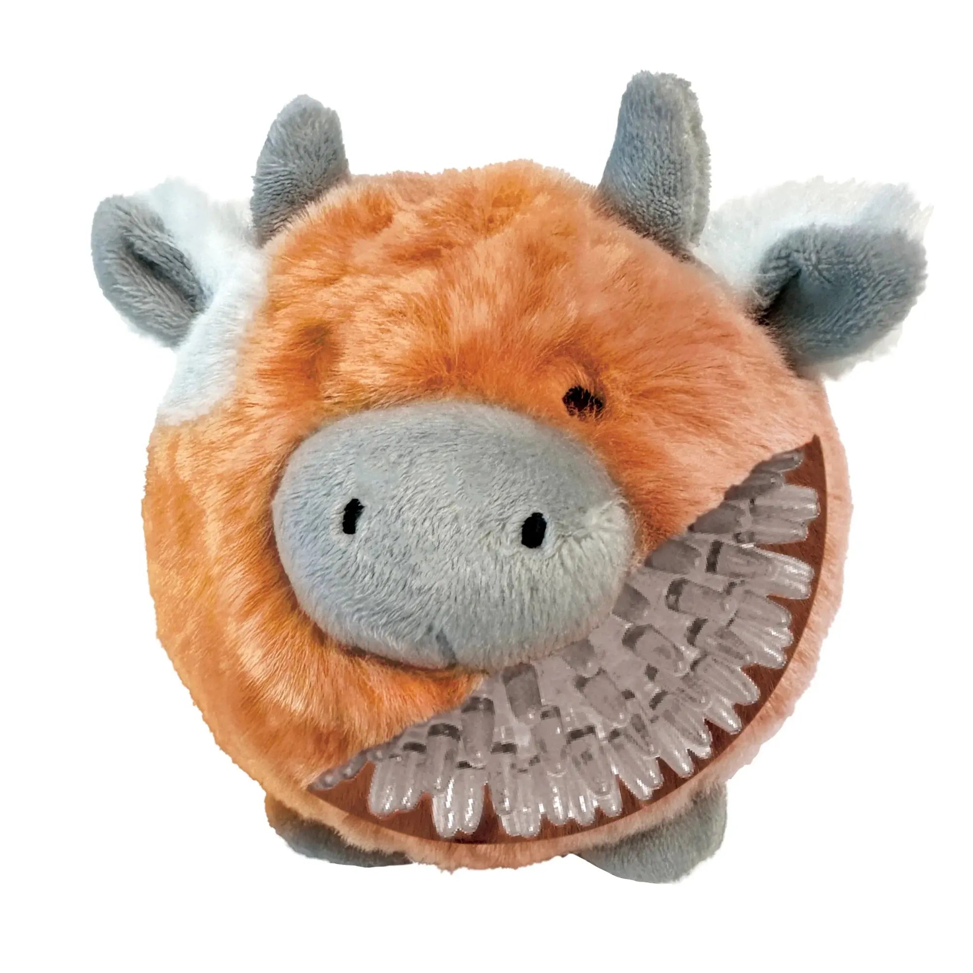 Foufou Brands - Jouet Fuzzy Wuzzy MooMoo pour chiens