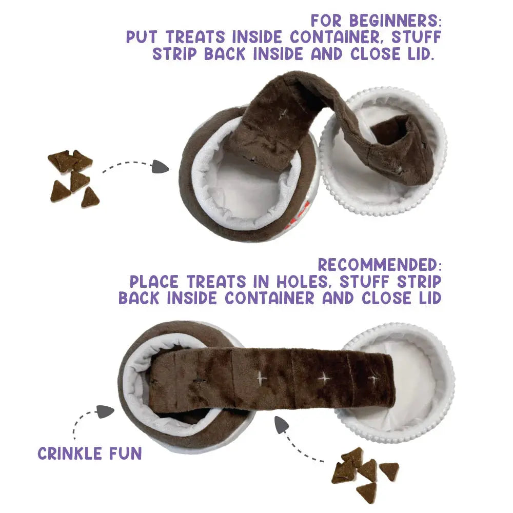 Foufou Brands - Jouet Hide 'n Seek Muttella pour chiens