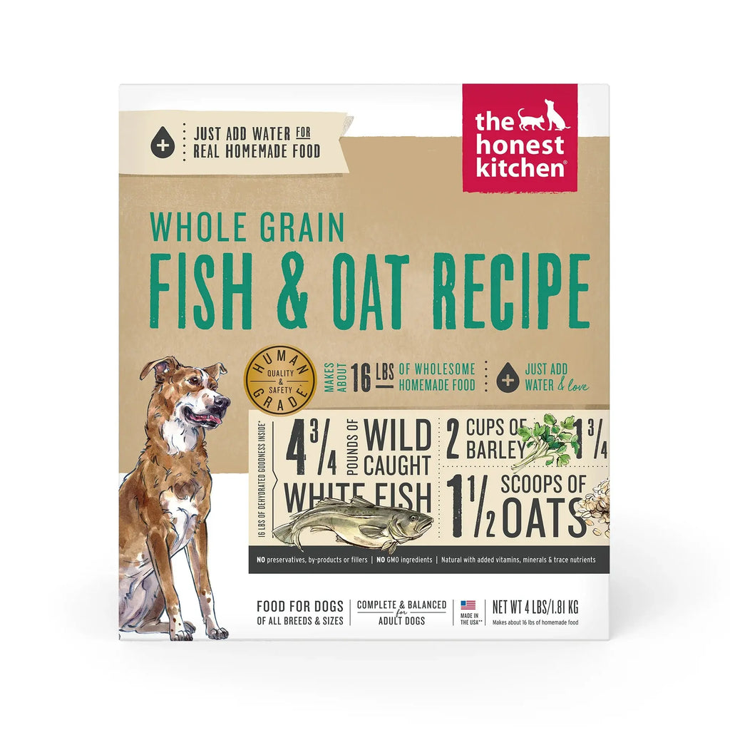 Honest Kitchen - Nourriture Déshydratée au Poisson & Avoine pour chien The Honest Kitchen