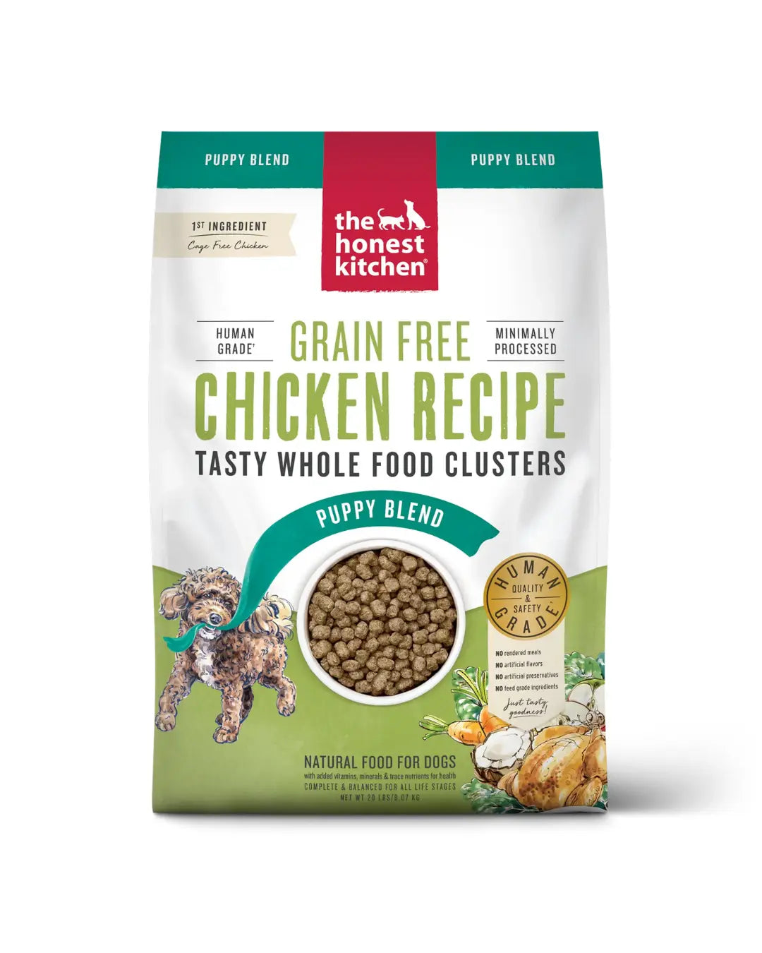 Honest Kitchen - Nourriture sans grains pour chiots The Honest Kitchen