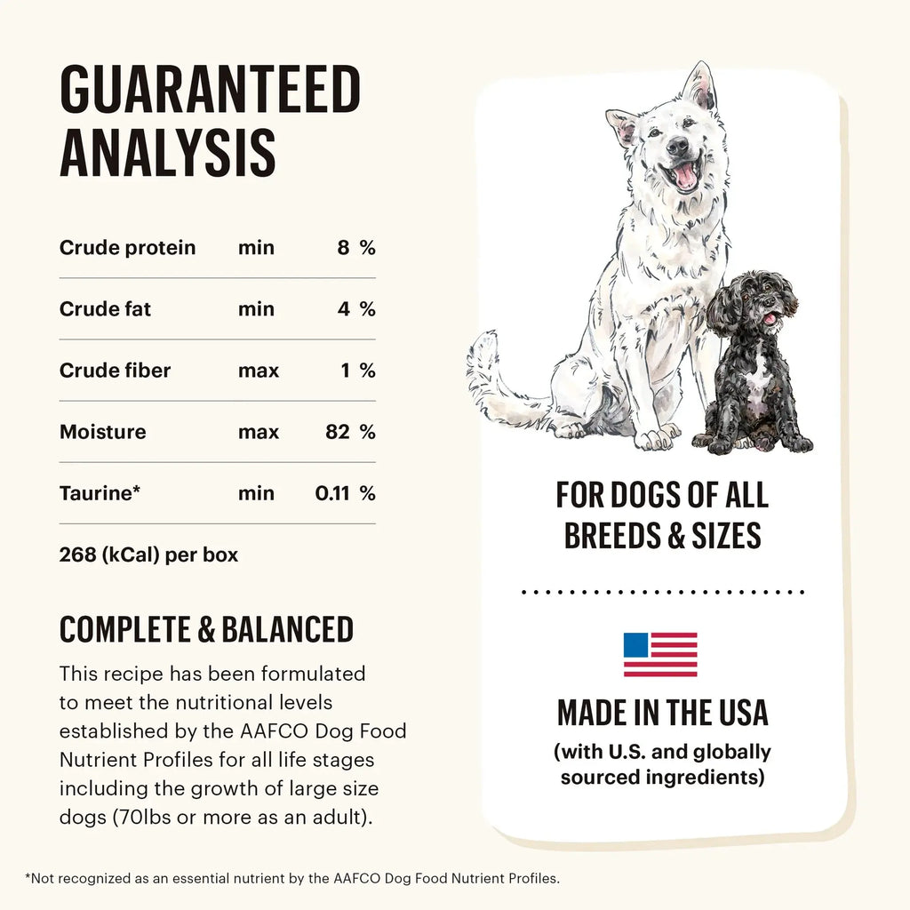 Honest Kitchen - One Pot Stews - Ragoût pour chien The Honest Kitchen