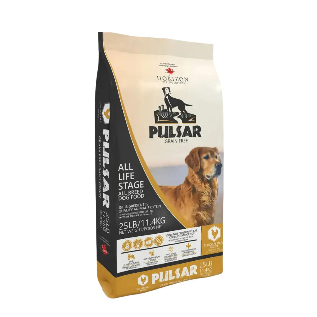 Dog food kibble