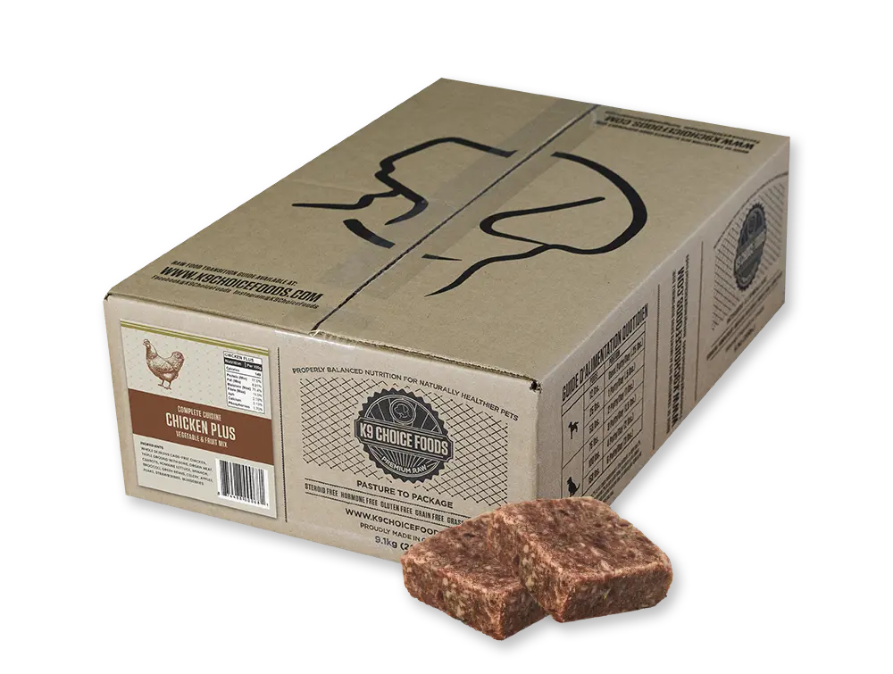 K9 Choice - Nourriture crue pour chiens 20lbs