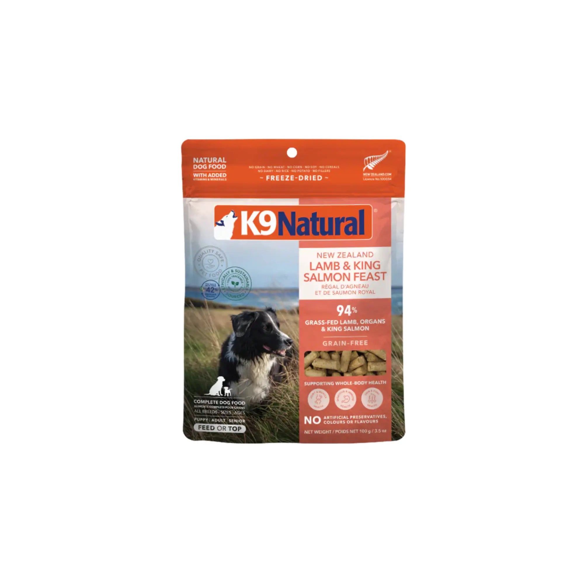 K9 Natural - Nourriture lyophilisées pour chiens