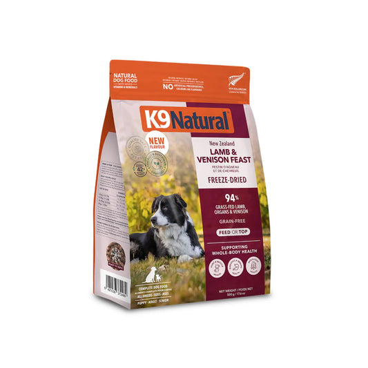 K9 Natural - Nourriture lyophilisées pour chiens