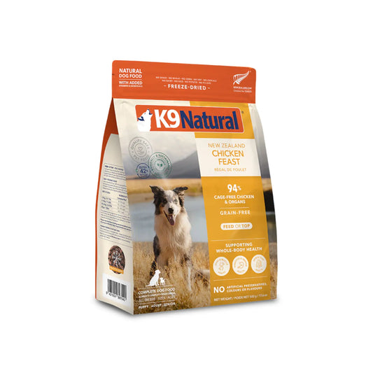 K9 Natural - Nourriture lyophilisées pour chiens