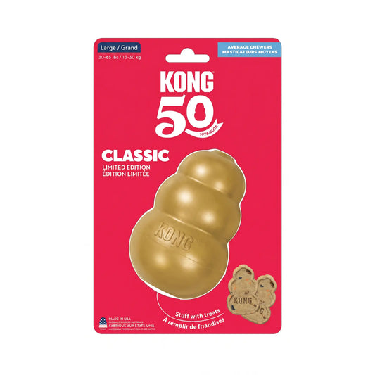 Kong Classic - Jouet 50ème anniversaire à remplir pour chiens