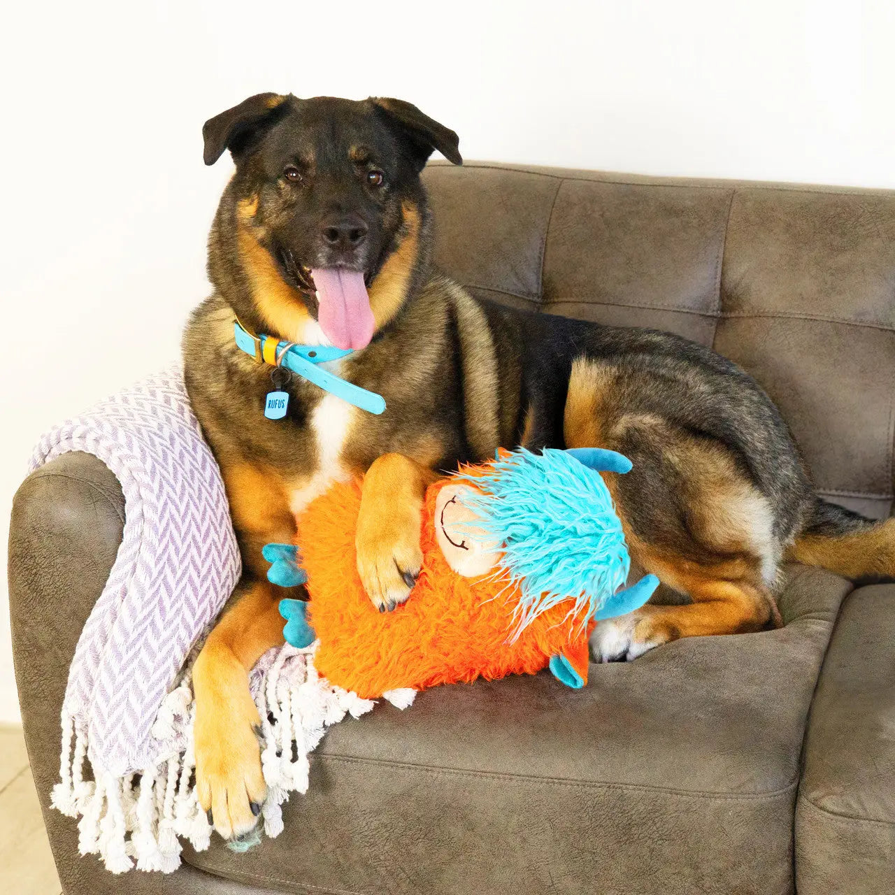 Kong Comfort - Jouet Vache des Highlands pour chiens