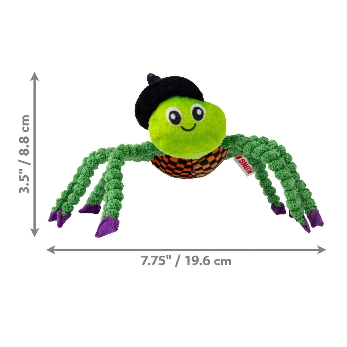 Kong Halloween - Jouet Crackles araignée pour chats