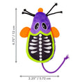 Load image into Gallery viewer, Kong Halloween - Jouet Souris squelette rechargeable pour chats
