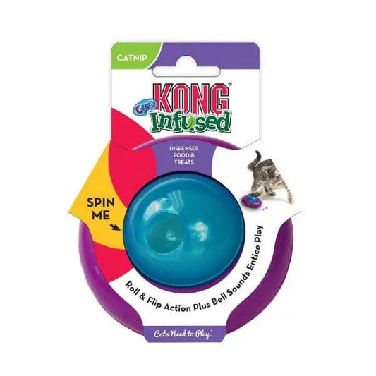 Kong Infused - Jouet Gyro pour chats