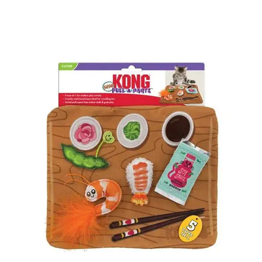 Kong - Jouet Pull-A-Partz Sushi pour chats KONG ™