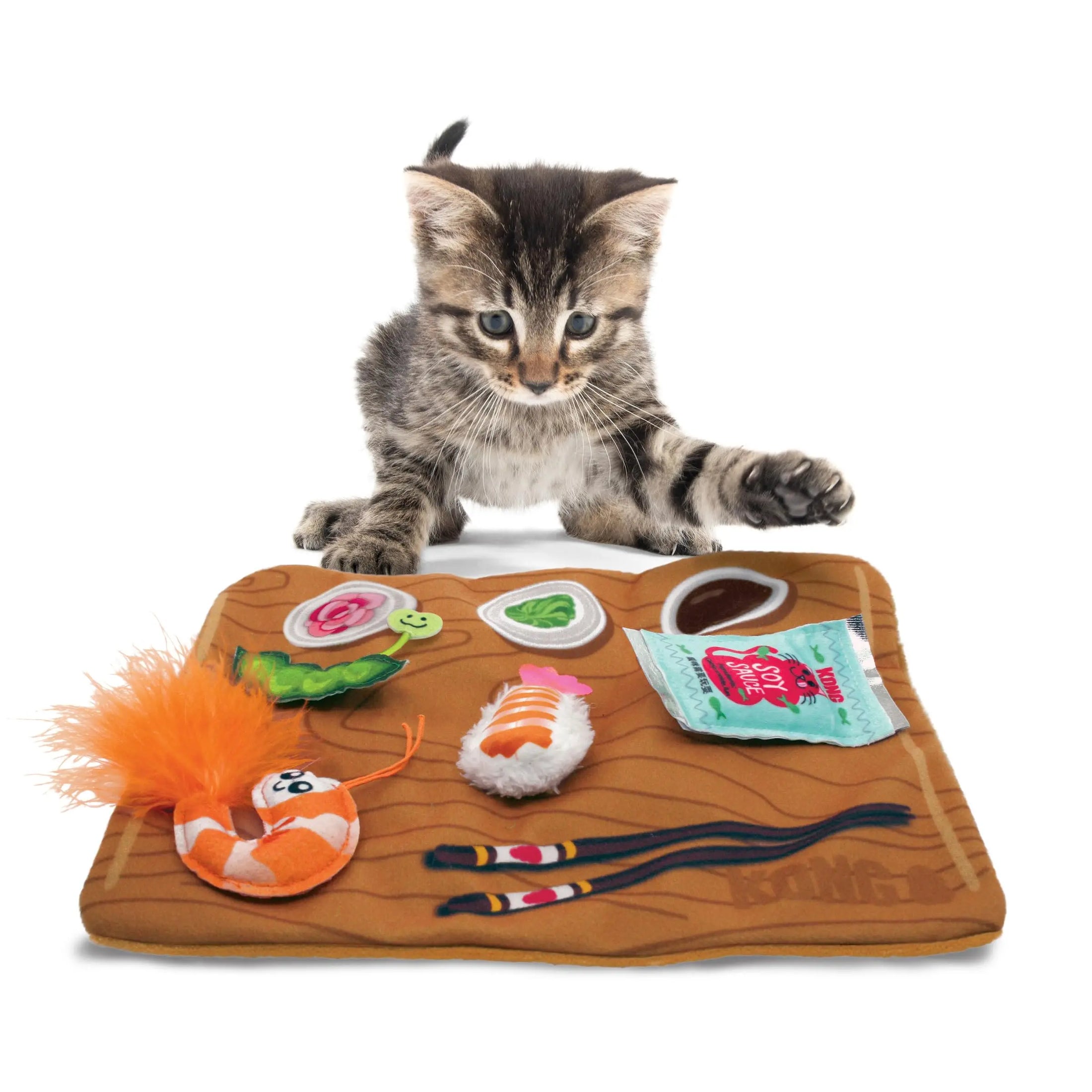 Kong - Jouet Pull-A-Partz Sushi pour chats KONG ™