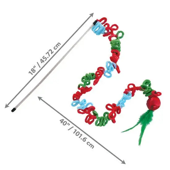 Kong - Jouet de Noël Teaser Loopz pour chats KONG ™
