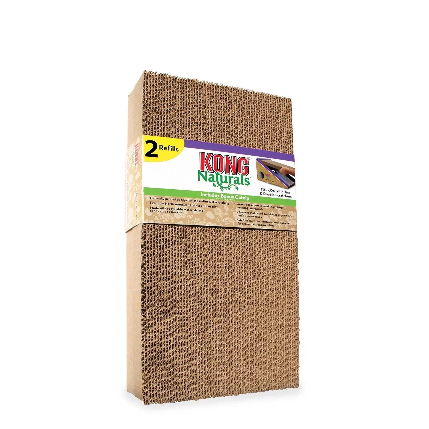 Kong - Recharge griffoir naturel pour chat (paquet 2) KONG ™