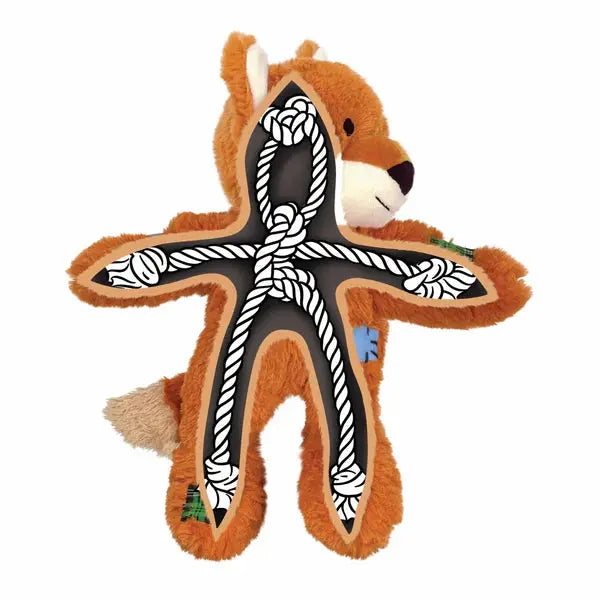 Kong Wild Knots - Jouet toutou avec corde pour chiens