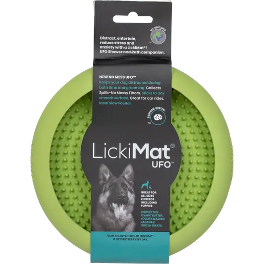 LickiMat - UFO - Vert LickiMat