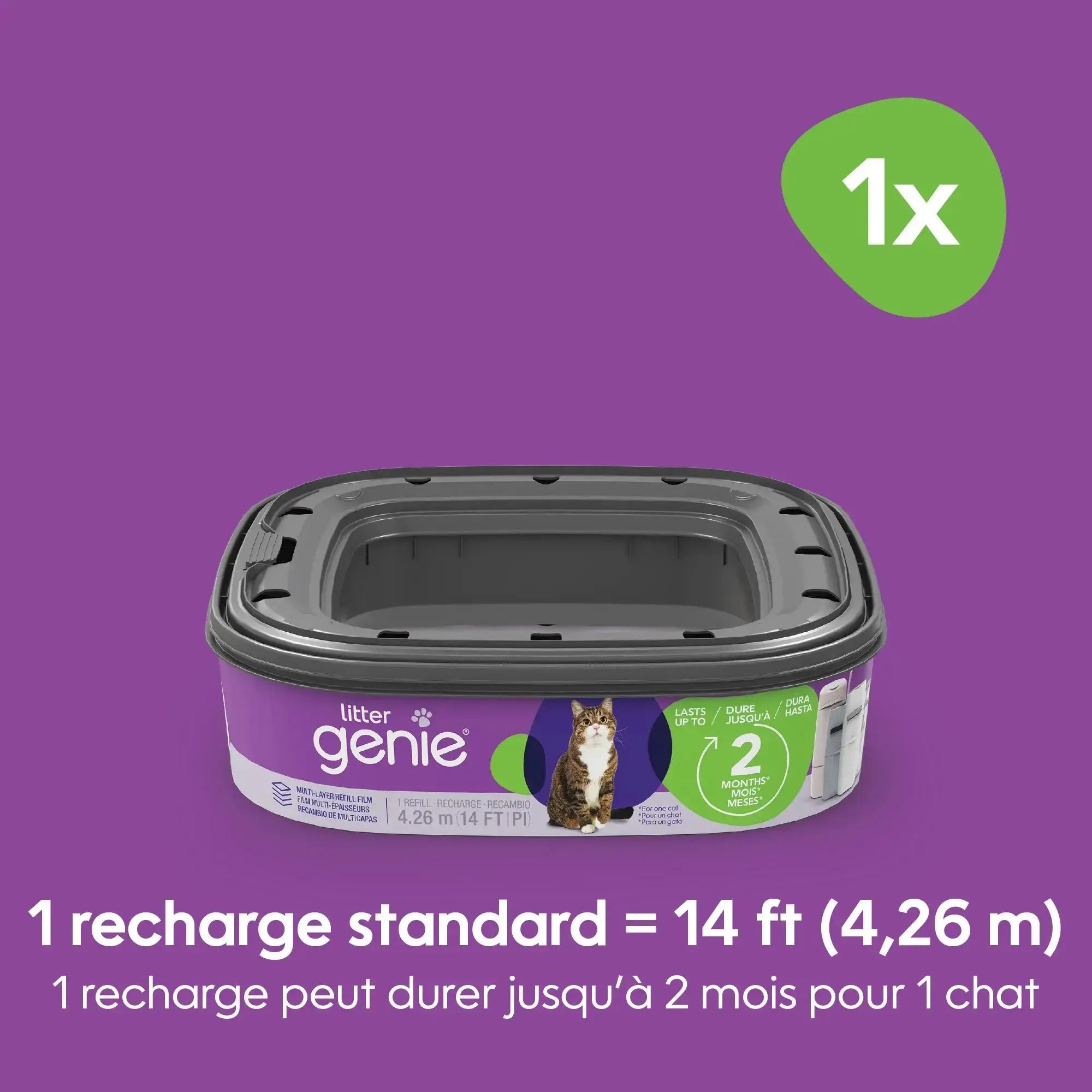 Litter Genie - Sacs de recharge pour poubelle Litter Genie