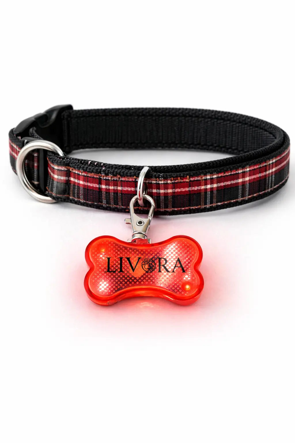 Lumière pour collier de chiens (Don pour la Fondation Sainte-Justine) Livora