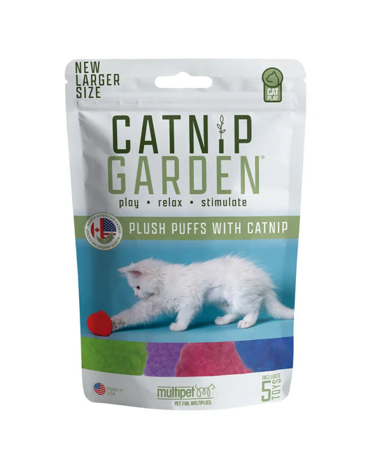 Multipet - Peluches à l'herbe à chat organique (20 mcx) Multipet