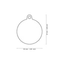 Load image into Gallery viewer, My Family - Médaillons pour chien Classique Coeur Rose en Cercle My Family
