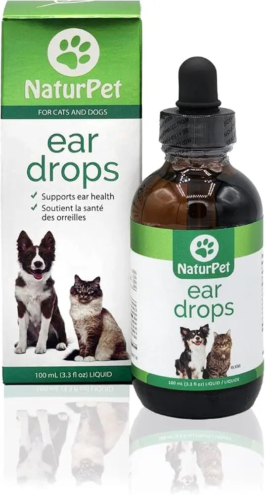 NaturePet - Goutte pour les oreilles de chien 100ml NaturPet