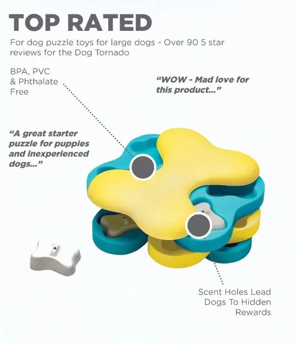 Nina Ottosson - Puzzle Tornado pour chiens Nina Ottosson