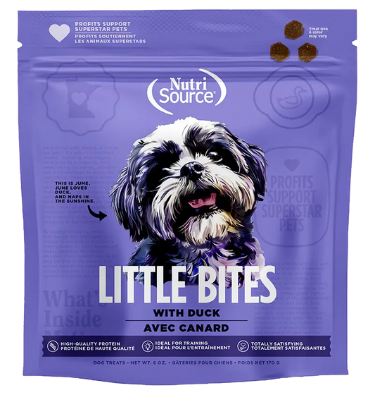 NutriSource - Little Bites 6oz - Variétés de Saveurs NutriSource