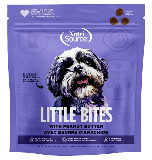 NutriSource - Little Bites 6oz - Variétés de Saveurs NutriSource
