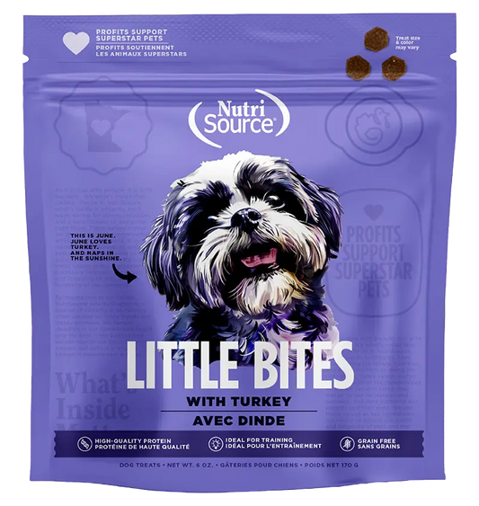 NutriSource - Little Bites 6oz - Variétés de Saveurs NutriSource
