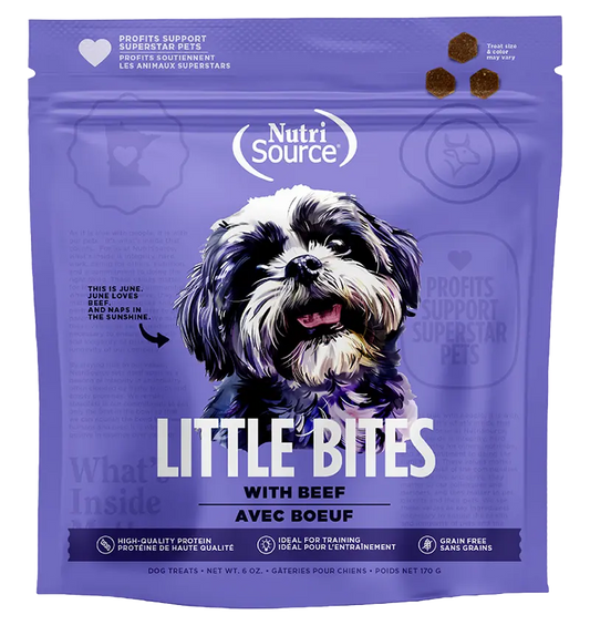 NutriSource - Little Bites 6oz - Variétés de Saveurs NutriSource