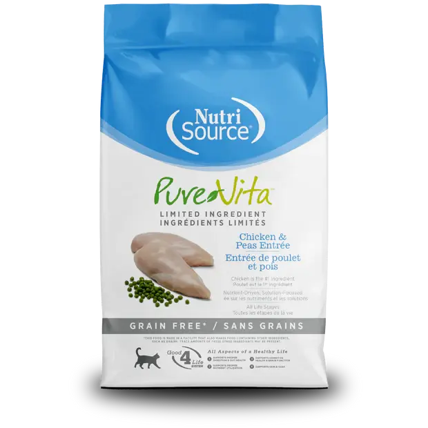 NutriSource Purevita - Croquettes sans grains pour chats