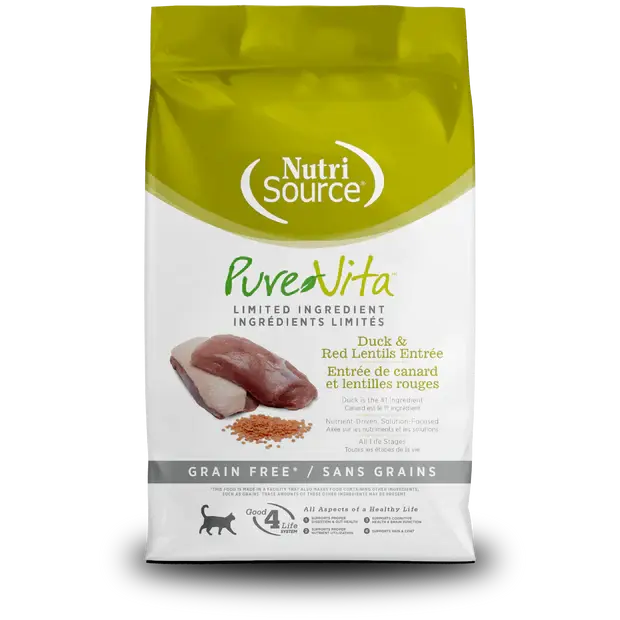 NutriSource Purevita - Croquettes sans grains pour chats