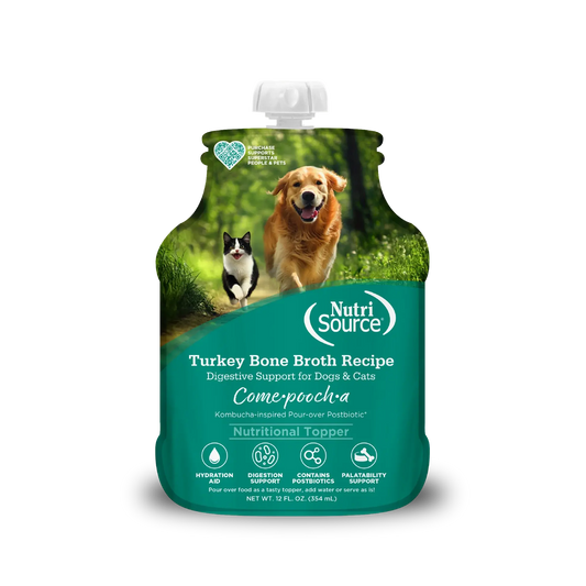Nutrisource - Come-Pooch-A Bouillon pour chien 12 oz