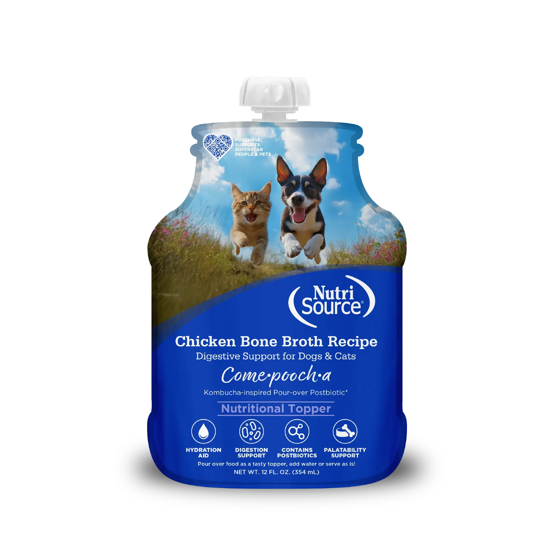 Nutrisource - Come-Pooch-A Bouillon pour chien 12 oz