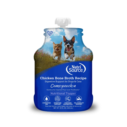 Nutrisource - Come-Pooch-A Bouillon pour chien 12 oz