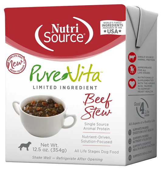 Nutrisource - Purevita Ragoût pour chiens NutriSource