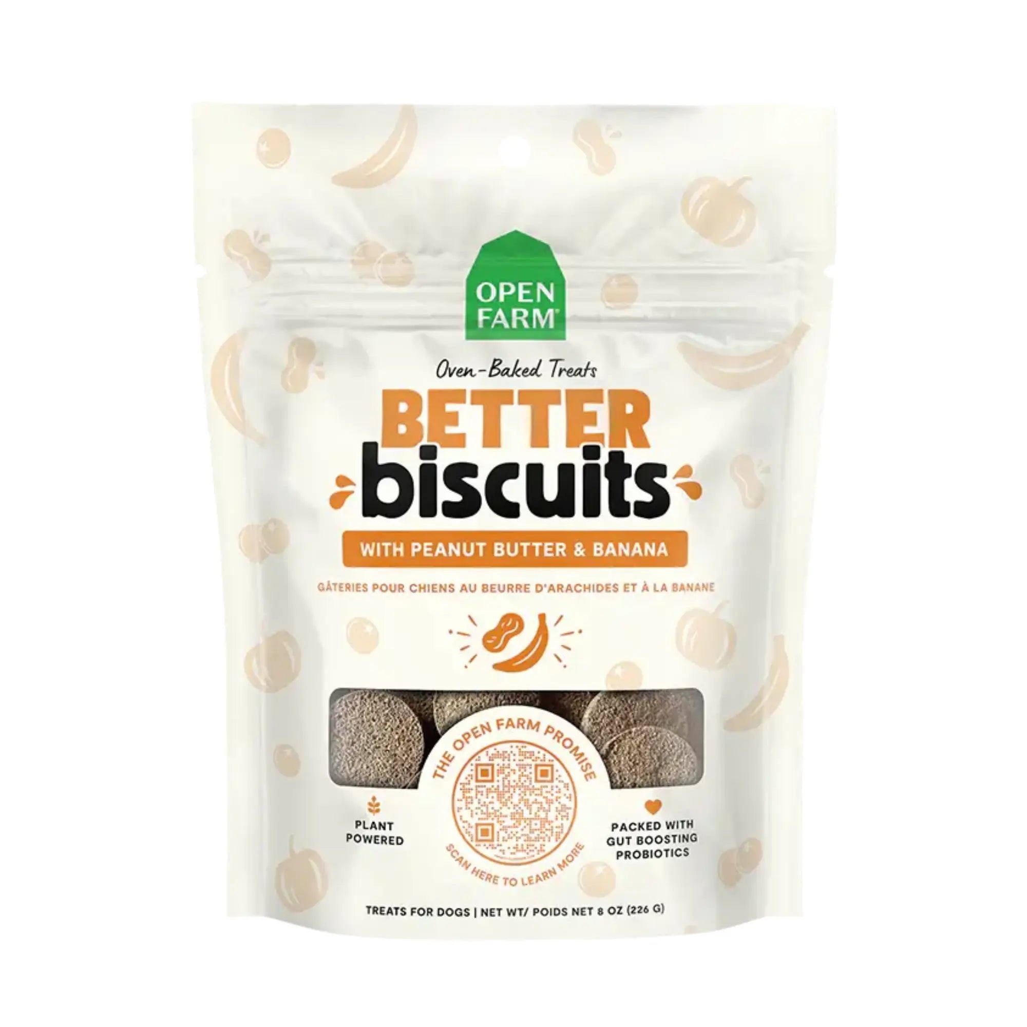 Open Farm - Friandises Better Biscuit pour chiens