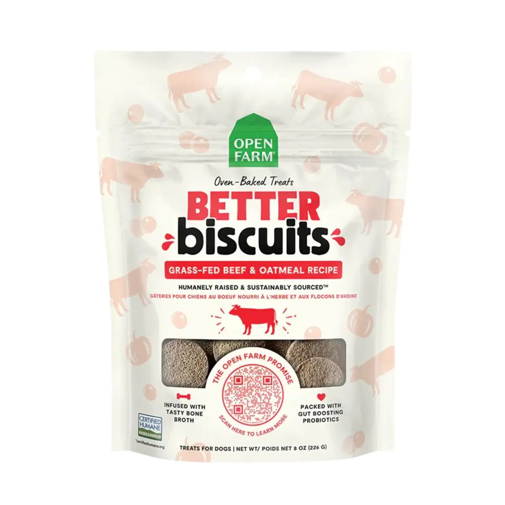 Open Farm - Friandises Better Biscuit pour chiens