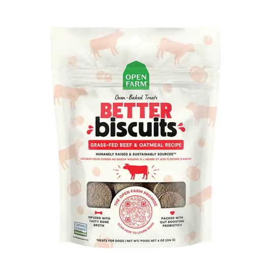 Open Farm - Friandises Better Biscuit pour chiens