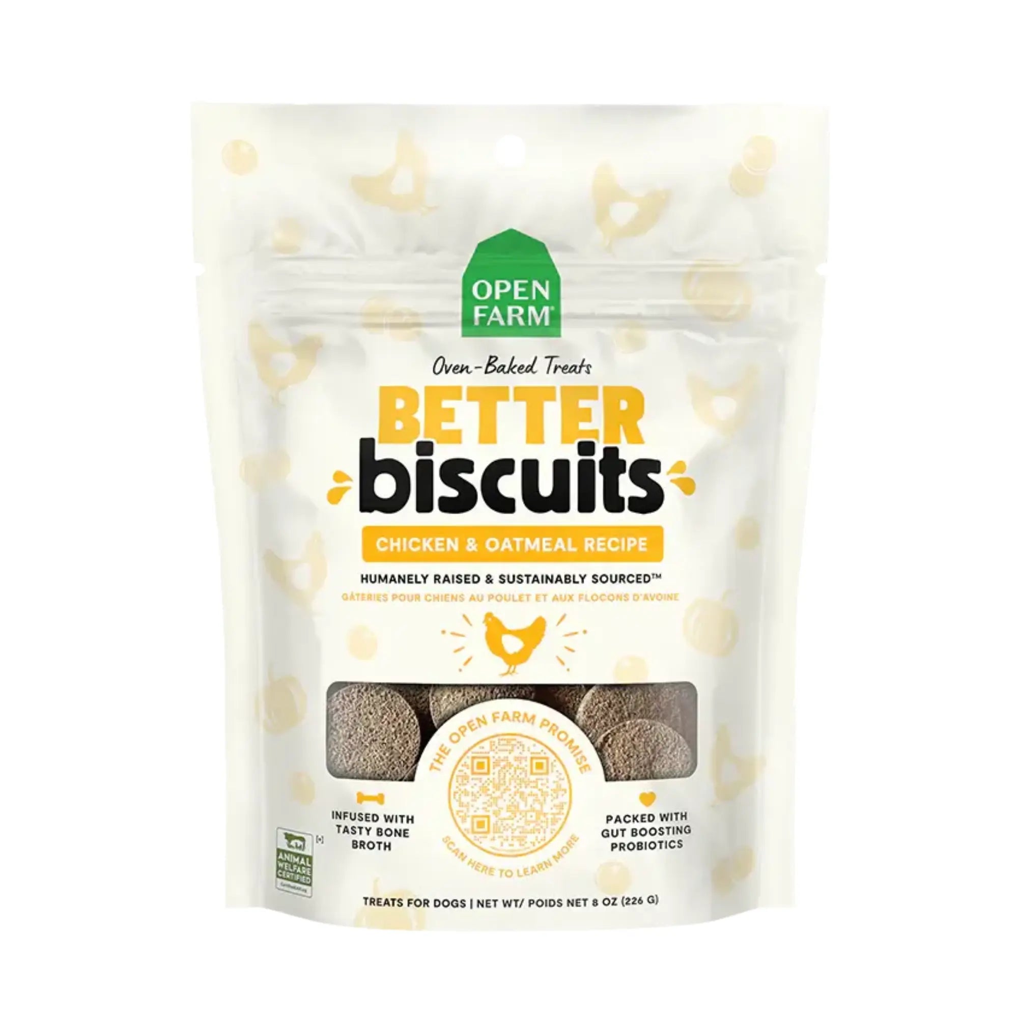 Open Farm - Friandises Better Biscuit pour chiens
