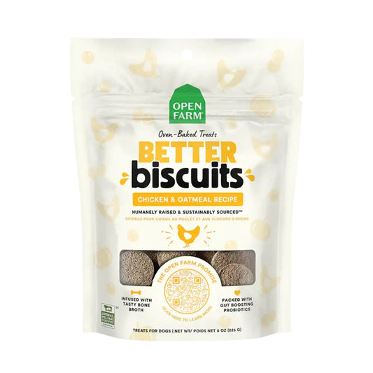 Open Farm - Friandises Better Biscuit pour chiens