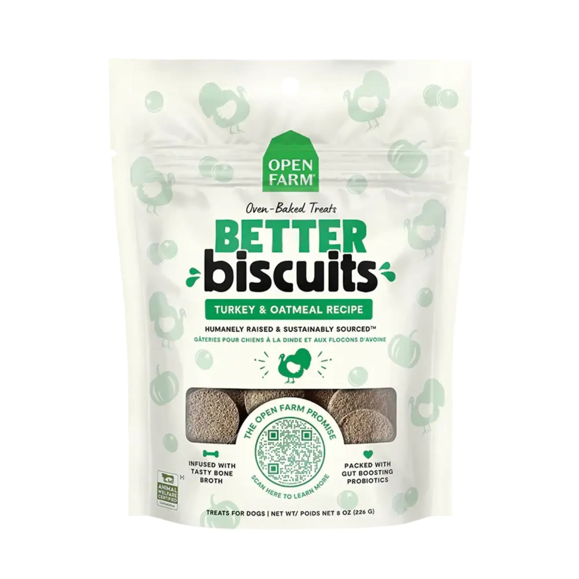 Open Farm - Friandises Better Biscuit pour chiens