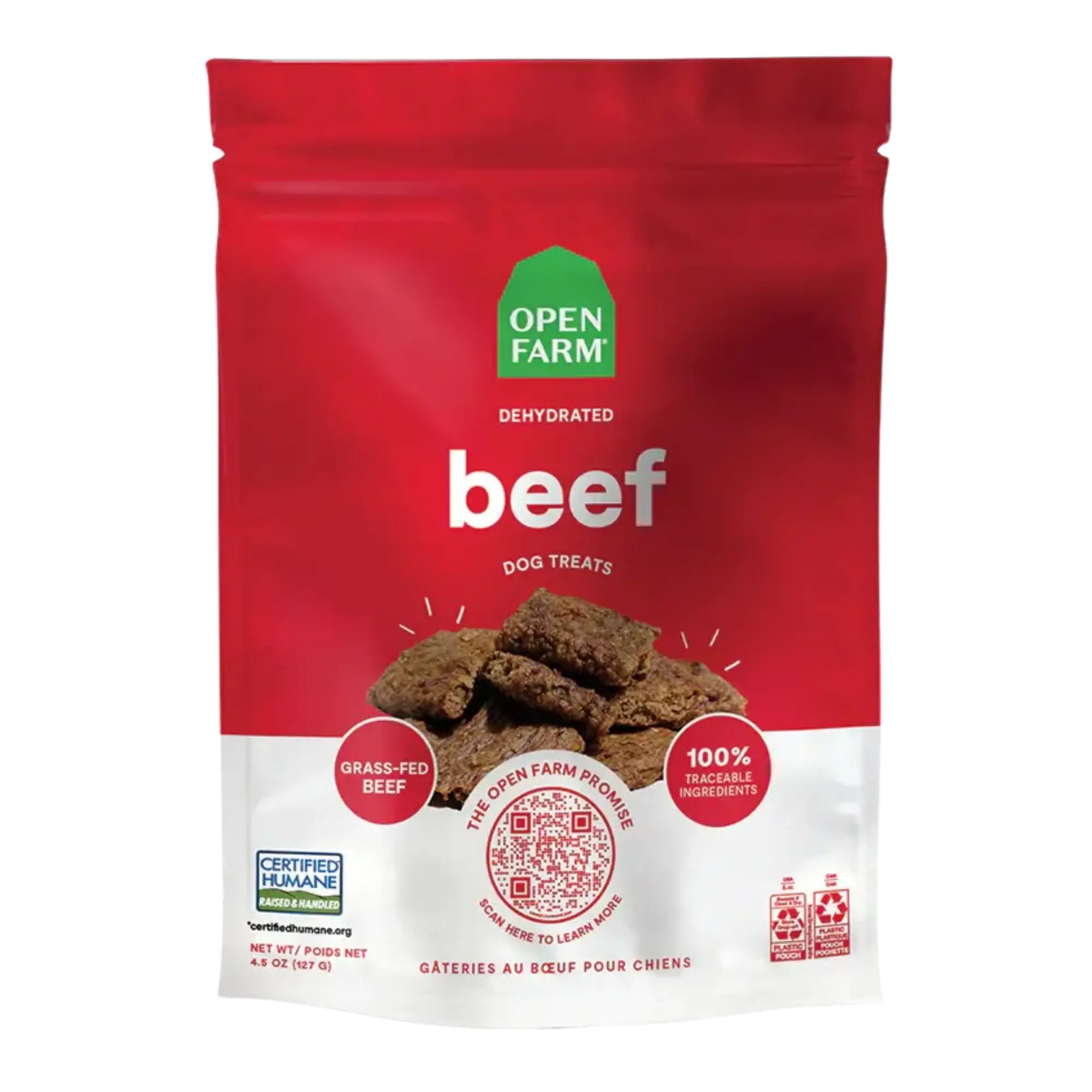 Open Farm - Friandises Déshydratées pour chien