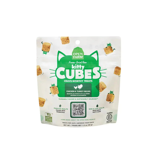 Open Farm - Friandises lyophilisées pour chats Open Farm