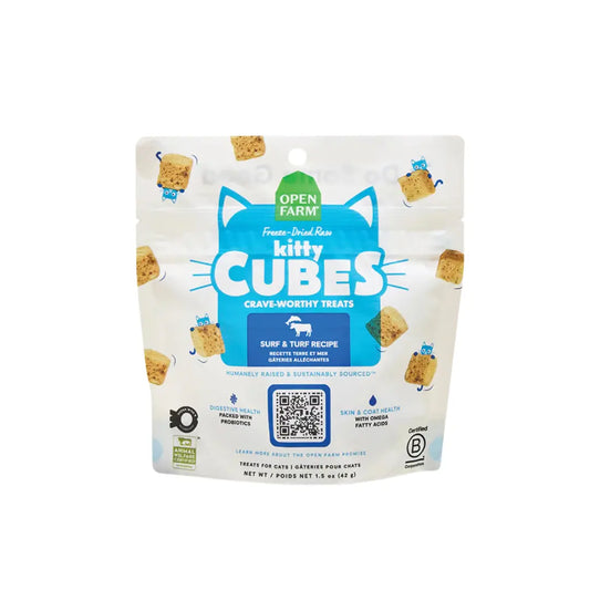 Open Farm - Friandises lyophilisées pour chats Open Farm