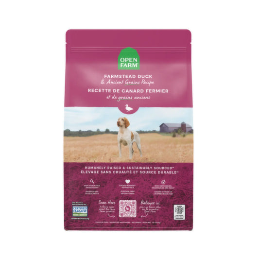 Open Farm - Nourriture pour chiens avec grains